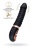 Черный вибратор Waname D-Splash Hurricane с ребрышками - 22,5 см. Черный вибратор Waname D-Splash Hurricane с ребрышками - 22,5 см.