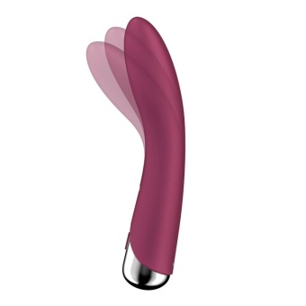 Вибратор с ротацией Satisfyer Spinning Vibe 1 малиновый