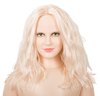 Кукла надувная с вибрацией и 2 любовными отверстиями Hot Lucy Lifesize Love Doll