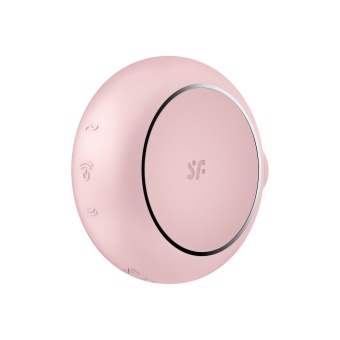 Круглый вакуумный вибростимулятор Satisfyer Pro To Go 3 розовый