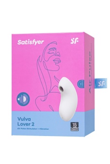 Вакуумно-волновой вибростимулятор Satisfyer Vulva Lover 2 белый