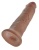 Фаллоимитатор на присоске King Cock 26 см мулат