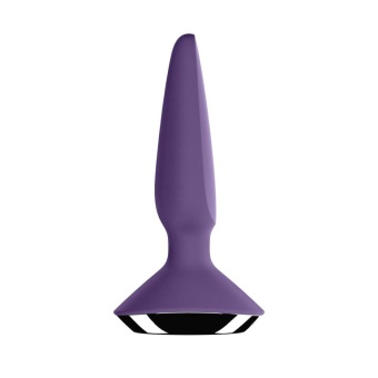 Анальная вибропробка Satisfyer Plug Ilicious 1 с приложением фиолетовая