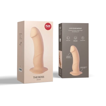 Фаллоимитатор Fun Factory The Boss Dildo бежевый