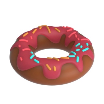 Эрекционное кольцо в форме пончика Berry