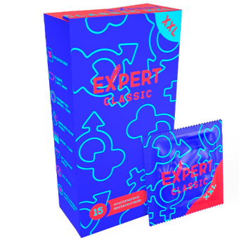 Увеличенные презервативы Expert Classic XXL 15 шт