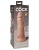 Телесный вибратор-реалистик 8  Vibrating Silicone Dual Density Cock - 22 см.