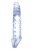 Прозрачная насадка-удлинитель Length Enhancer с подхватом - 27 см.