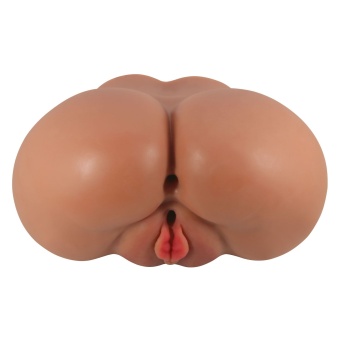 Карамельный мастурбатор-полуторс Luna с вибрацией