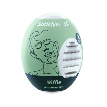 Мини-мастурбатор яйцо Satisfyer Masturbator Egg Riffle