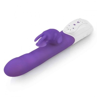 Вибратор-кролик с эффектом всасывания Clitoral Suction Rabbit фиолетовый