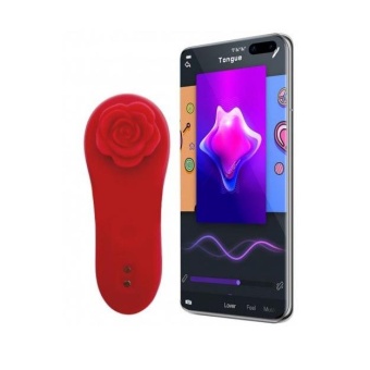 Вибратор Magic Motion Funtown Caleo для ношения в трусиках красный