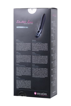 Вибратор с электростимуляцией Mystim Electric Eric Black Edition