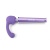 Фиолетовая утяжелённая насадка для массажёра Le Wand Petite Curve