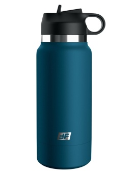 Мастурбатор вагина в синей фляге Fuck Flask мулатка