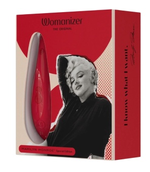 Бесконтактный клиторальный стимулятор Womanizer Classic 2 Marilyn Monroe красный
