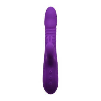 Фиолетовый вибратор-кролик Romax - 24,4 см.
