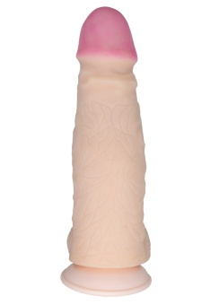 Реалистичный супергигант на присоске - 28 см.