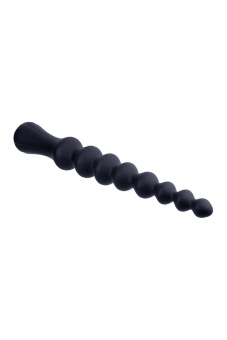 Черная анальная цепочка Beads Hunter - 24,1 см.