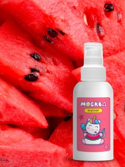 Съедобный лубрикант Москва Вкусная с ароматом арбуза 100 мл