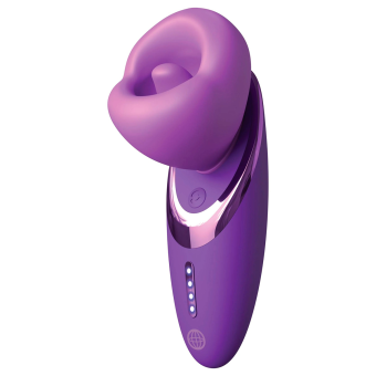 Стимулятор клитора с имитацией кунилингуса Pipedream Pleasure Sucker фиолетовый