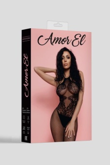 Кэтсьют Amor El в мелкую сетку