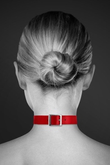 Чокер с кольцом Bijoux Pour Toi красный