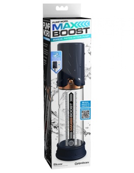 Вакуумная помпа Pump Worx Max Boost синяя