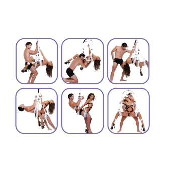 Секс-качели с фиксаторами Fantasy Bondage Swing