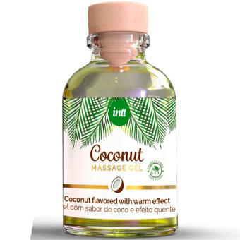 Разогревающий гель Intt Coconut со вкусом кокоса  - 30 мл