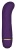Фиолетовый мини-вибратор для точки G Rianne S Mini G Floral с цветочной косметичкой