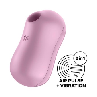 Вакуумный вибростимулятор Satisfyer Cotton Candy сиреневый