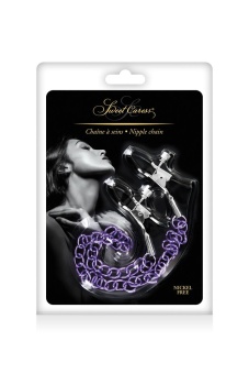 Зажимы для сосков Sweet Caress с цепочкой