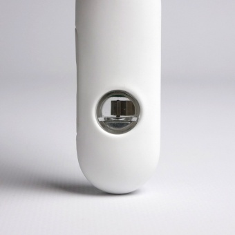 Эрекционное кольцо Youvic с вибрацией и дистанционным управлением белое