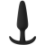 Анальная пробка для ношения Slim Butt Plug чёрная