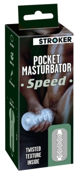 Прозрачный мастурбатор Pocket Masturbator Speed