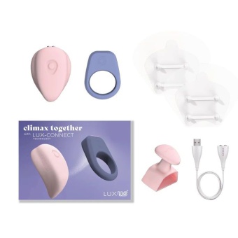 Интерактивный набор для пар Kiiroo Luxus с вибратором и эрекционным кольцом