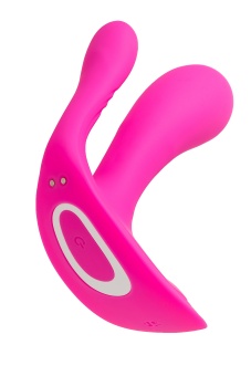 Вибратор с двумя кончиками Satisfyer Top Secret+ для ношения розовый
