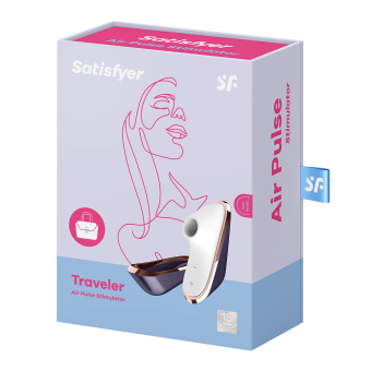 Компактный вакуумный клиторальный стимулятор Satisfyer Pro Traveler