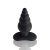 Черная анальная пробка Unicorn Playful - 10 см. Черная анальная пробка Unicorn Playful - 10 см.