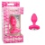 Анальная вибропробка с кристаллом Cheeky Gems Vibrating Probe Medium розовая