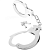 Металлические наручники Pipedream Designer Metal Handcuffs