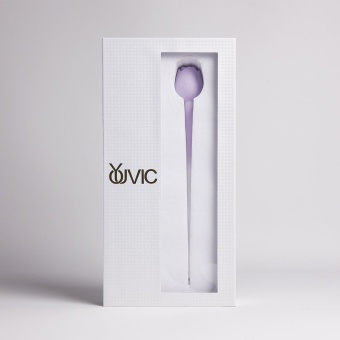 Гибкий вибратор Роза Youvic фиолетовый
