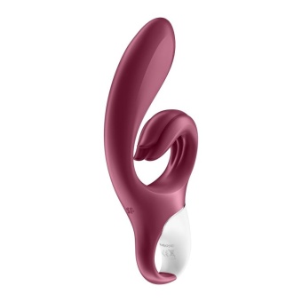 Вибратор с клиторальным стимулятором Satisfyer Love Me красный