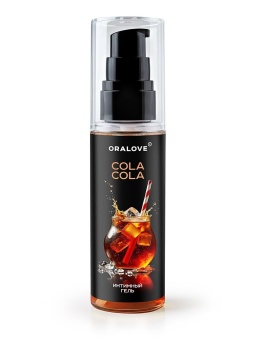 Съедобная смазка на водной основе с ароматом колы - 60 гр.