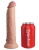 Телесный фаллоимитатор 9  Silicone Dual Density Cock - 25,4 см.