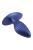 Синяя анальная пробка G Stuck Silicone Anal Plug - 12,5 см.
