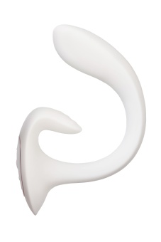 Вибратор для стимуляции зоны G и клитора Satisfyer G for Goddess 1 белый