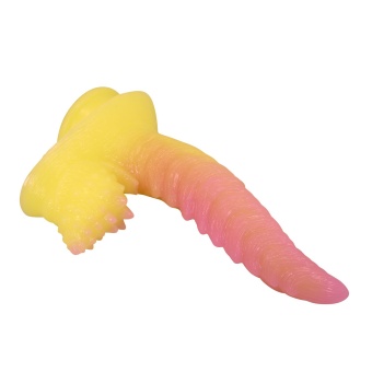 Силиконовый фаллоимитатор Flame Beast - 22,5 см.
