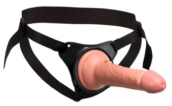 Трусики для страпона Beginner's Silicone Body Dock Kit с реалистичной насадкой